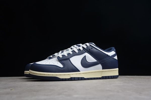 Nike Dunk Low Vintage Navy - Image 2