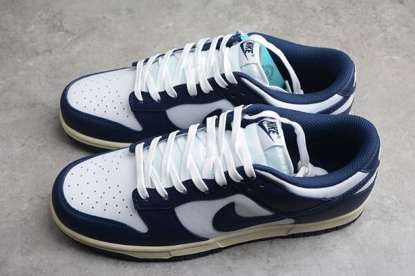 Nike Dunk Low Vintage Navy - Image 3