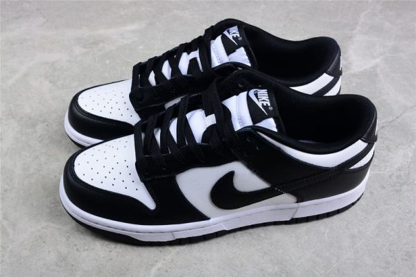 Nike Dunk SB Low Retro White Black - Image 2