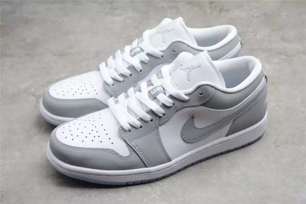 Jordan 1 Low Wolf Grey - Image 2