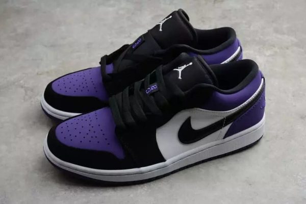 Jordan 1 Low Court Purple - Image 2