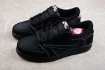 Travis Scott x Air Jordan 1 Low OG Triple Black - Image 2