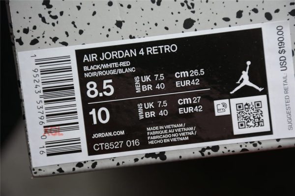Air Jordan 4 Red Thunder - Image 14