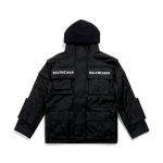 Jacket Balenciaga Oversized Parka In Technical