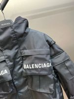 Jacket Balenciaga Oversized Parka In Technical - Image 5