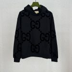 Hoodie Gucci Black Monogram - Image 2