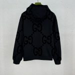 Hoodie Gucci Black Monogram - Image 3
