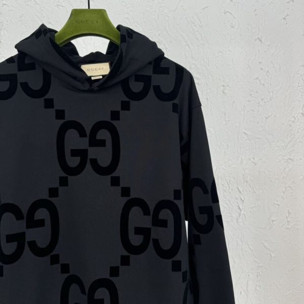 Hoodie Gucci Black Monogram - Image 4