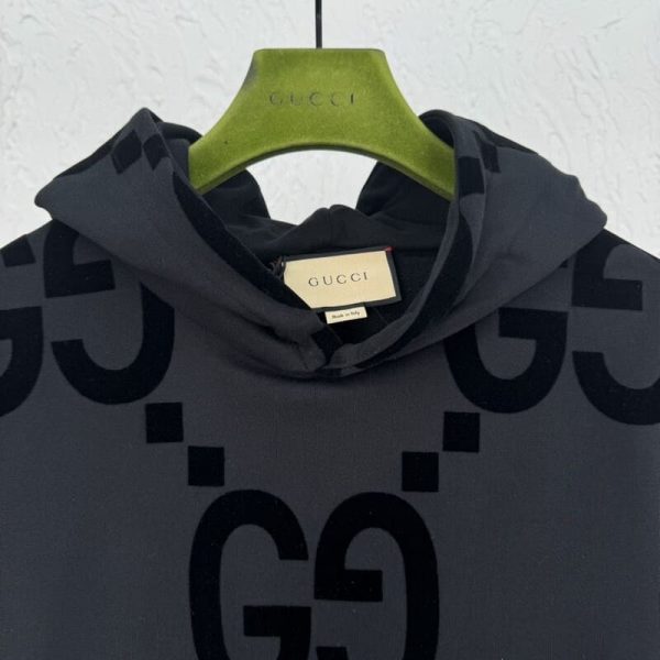 Hoodie Gucci Black Monogram - Image 5