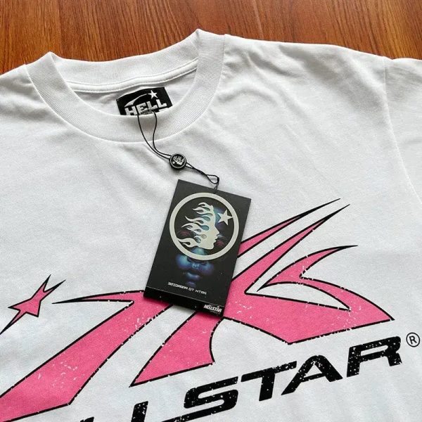 T-shirt Hellstar Sport Logo White - Image 5