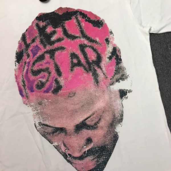 T-shirt Hellstar Dennis Rodman Bad Boy - Image 4