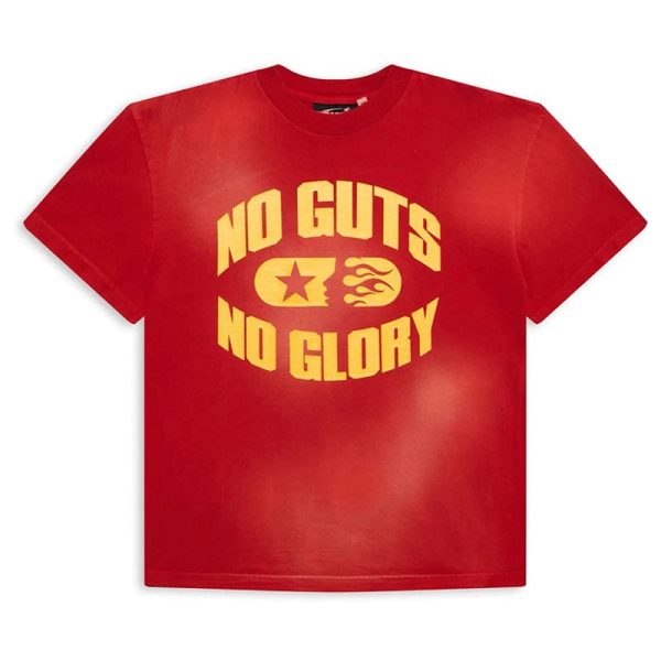 d74736_22207-1.jpg T-shirt Hellstar No Guts No Glory Red - Image 1