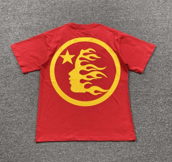 T-shirt Hellstar No Guts No Glory Red - Image 3