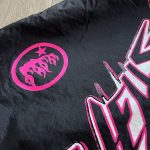 Hellstar Waxed Nylon Athletic Shorts Black - Image 6