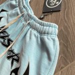 Shorts Hoodie Hellstar Sky Blue - Image 6