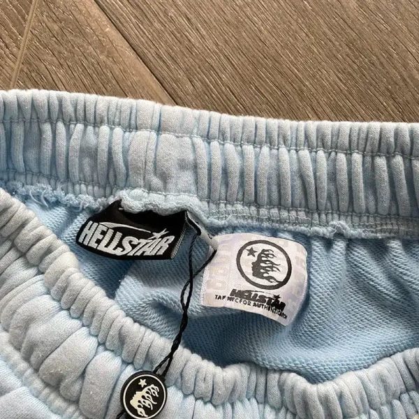 Shorts Hoodie Hellstar Sky Blue - Image 7