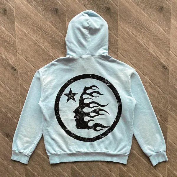 Hoodie Hellstar Sky Blue - Image 3