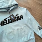 Hoodie Hellstar Sky Blue - Image 4