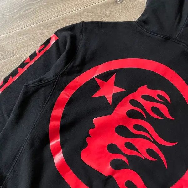 Hoodie Hellstar Sports Future Flame Black - Image 7