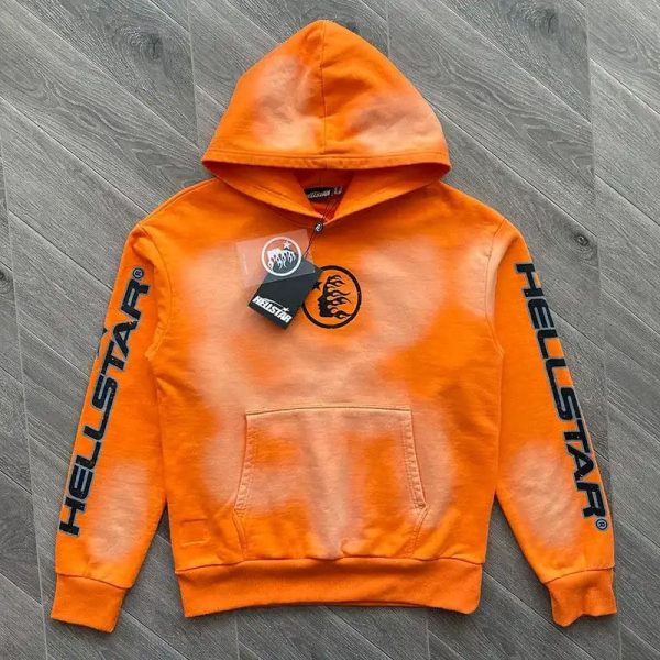 Hoodie Hellstar Fire Orange - Image 2