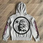 Hoodie Hellstar Future Flame Grey/Pink - Image 3