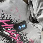 Hoodie Hellstar Future Flame Grey/Pink - Image 5