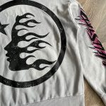 Hoodie Hellstar Future Flame Grey/Pink - Image 7