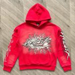 Hoodie Hellstar Records Hoodie Red - Image 2