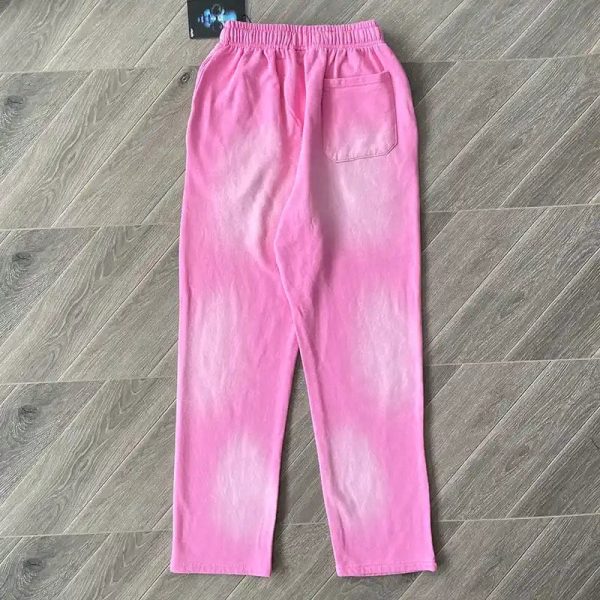 Hellstar Flame Sweatpants Pink/Silver - Image 3