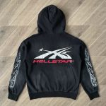 Hoodie Hellstar Airbrushed Skull - Image 3