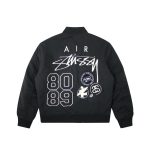 Jacket Bomber Nike x Stussy Reversible black