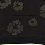 Hoodie Denim Tears Cotton Wreath Black Monochrome - Image 7