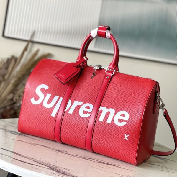 Bag Louis Vuitton x Supreme Keepall Bandouliere - Image 2