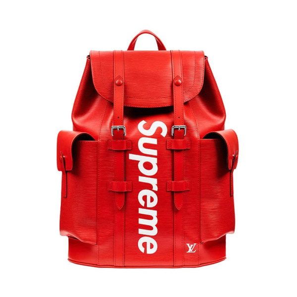 d75052_1901-1.jpg Backpack Louis Vuitton Christopher x Supreme - Image 1