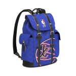 Backpack Louis Vuitton X NBA Christopher MM Blue