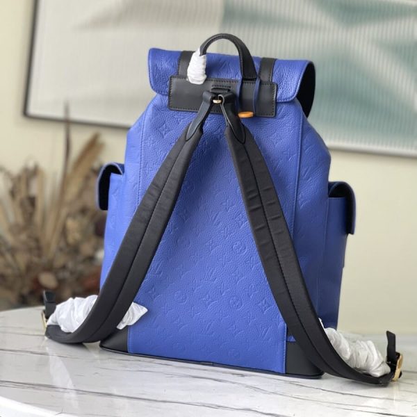 Backpack Louis Vuitton X NBA Christopher MM Blue - Image 3