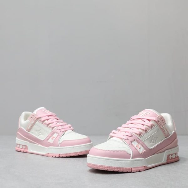 Louis Vuitton LV Trainer Rose Pink - Image 3