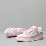 Louis Vuitton LV Trainer Rose Pink - Image 4