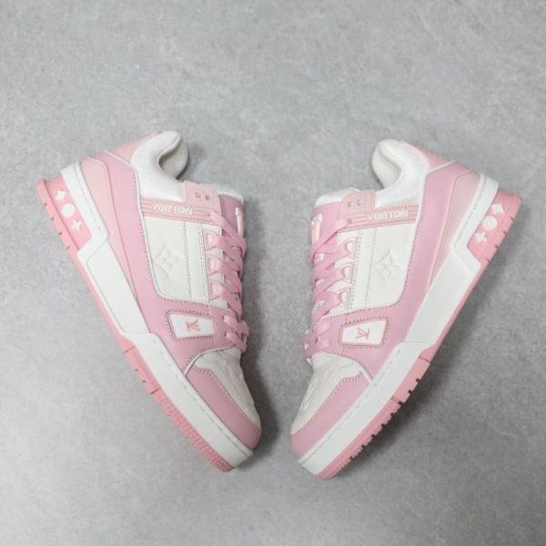 Louis Vuitton LV Trainer Rose Pink - Image 5