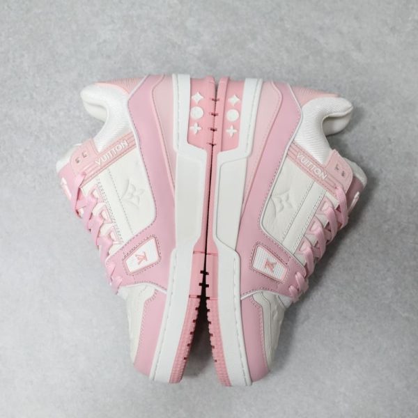 Louis Vuitton LV Trainer Rose Pink - Image 6