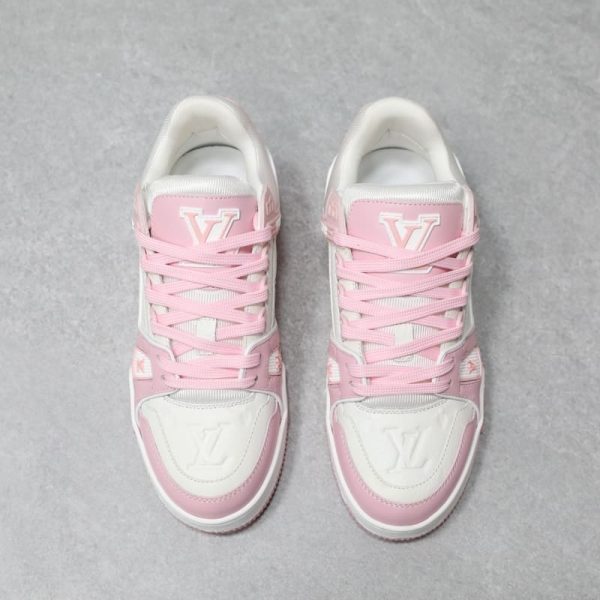 Louis Vuitton LV Trainer Rose Pink - Image 7
