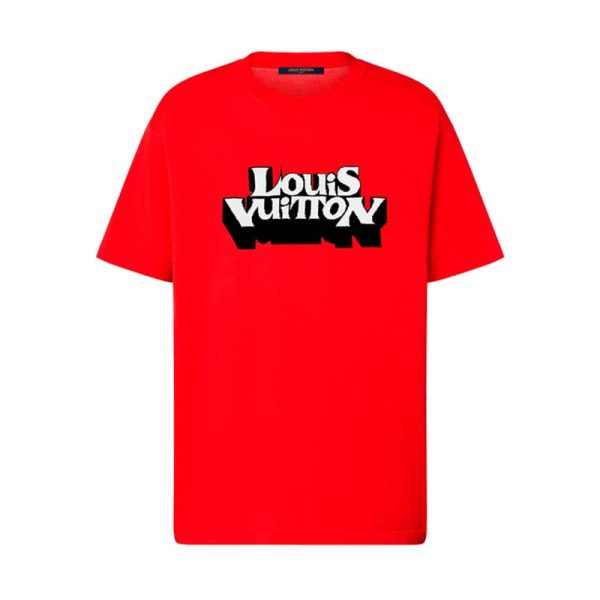 d75132_22475-1.jpg T-shirt Louis Vuitton Graphic Short-Sleeved - Image 1