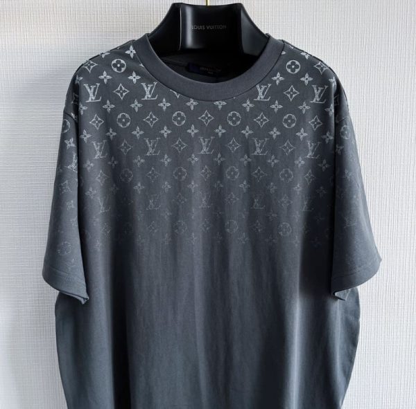 T-shirt Louis Vuitton Gradient Cotton Grey - Image 3