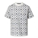 T-shirt Louis Vuitton Monogram White Deep Black