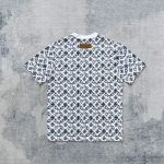 T-shirt Louis Vuitton Monogram White Deep Black - Image 3