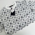 T-shirt Louis Vuitton Monogram White Deep Black - Image 4