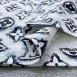 T-shirt Louis Vuitton Monogram White Deep Black - Image 5