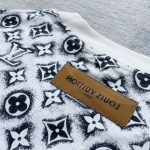 T-shirt Louis Vuitton Monogram White Deep Black - Image 6