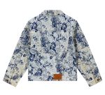Jacket Louis Vuitton Distressed Floral Denim - Image 2