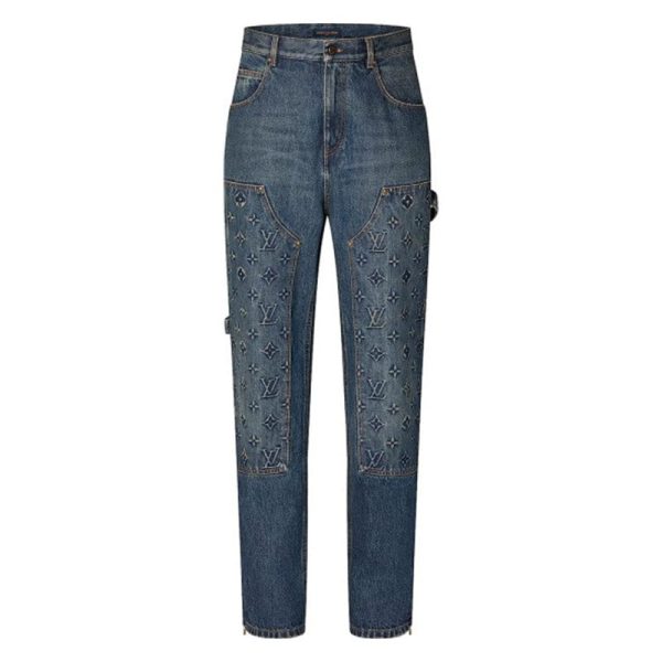 d75173_10287-1.jpg Louis Vuitton Denim Carpenter Jeans - Image 1